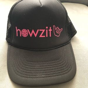 Pink and Black Ripcurl Hat!